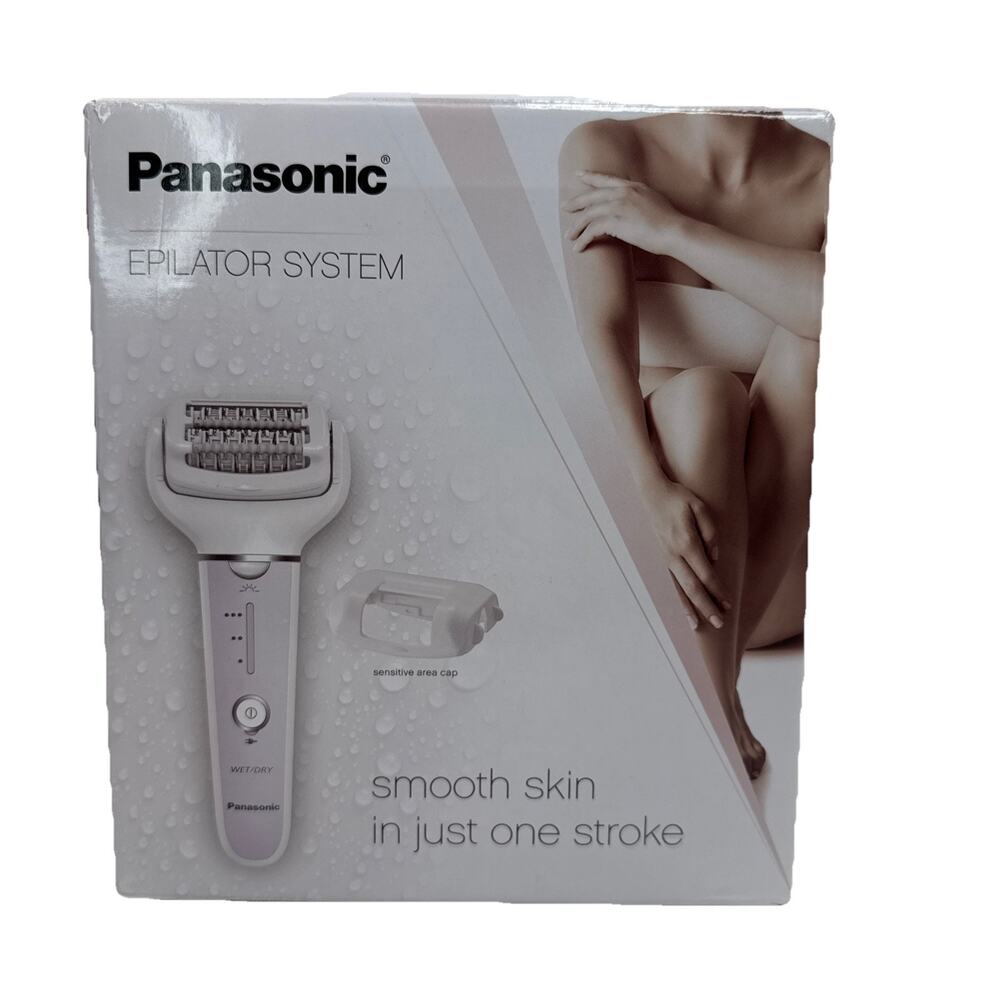 Epilator Electric Hair Remover Panasonic 3 Speed Wet Dry Washable ES-EY30